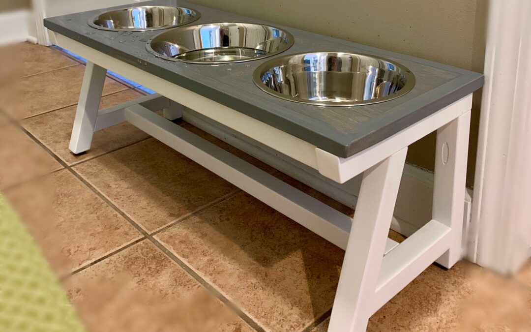 Dog Dish Stand