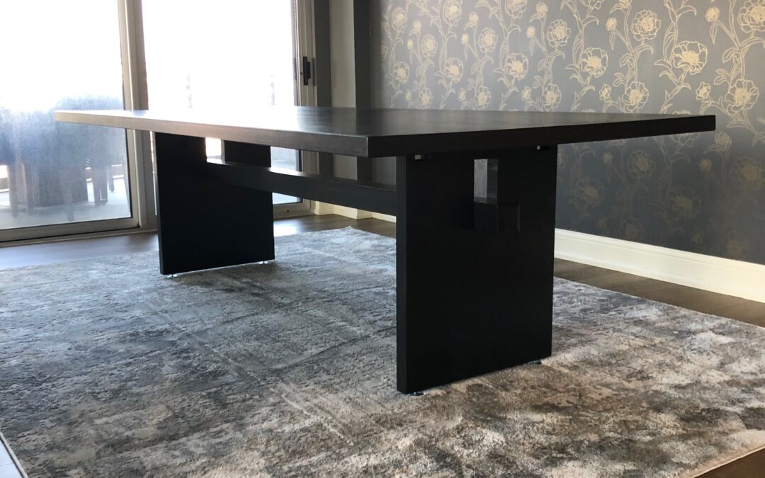 Modern Trestle Table